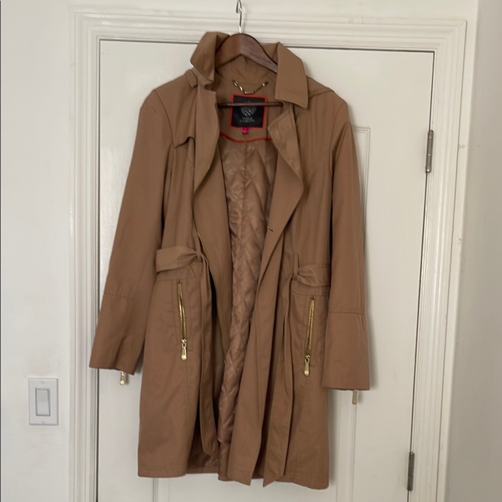 Women's Tan Trench Coat